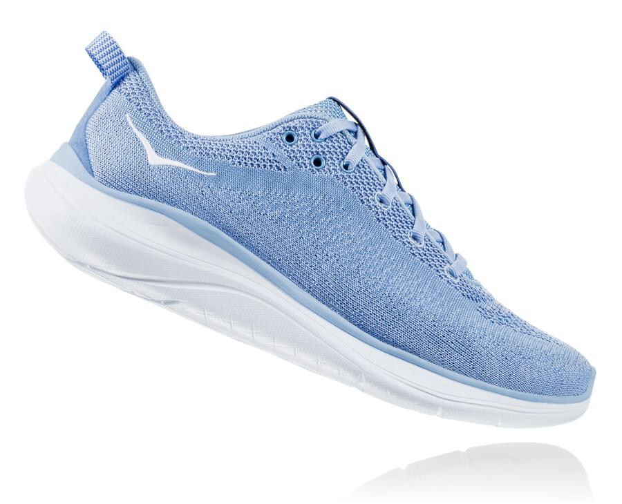 Tenis Hoka One One Feminino Azuis/Branco - Hupana Flow - 863-RJWKVL